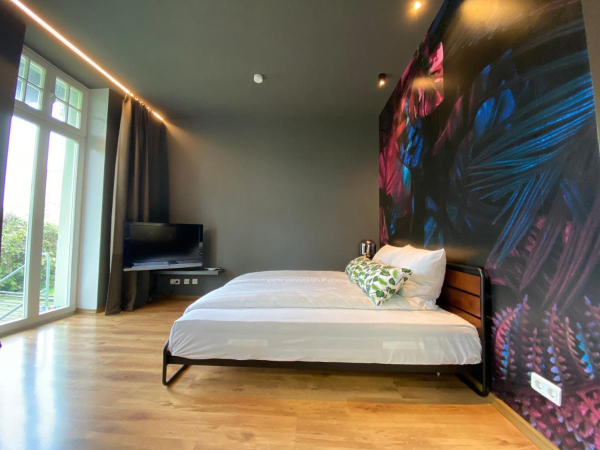 Tropisches Loft Mit Privatem Garten 마그데부르크 외부 사진